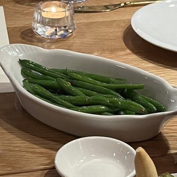 Dos Besos - Green beans of course. Can't recall what the menu description was but although they look really plain & simple, they were good. - Spanish Near Me - Pasadena, California Dos Besos - Green beans of course. Can't recall what the menu description was but although they look really plain & simple, they were good. - Spanish Near Me - Pasadena, California
