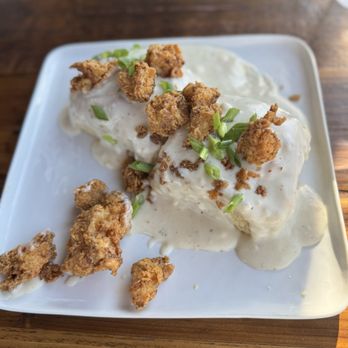 Breakfast - Chicken and biscuits - Breakfast & Brunch Near Me - New Braunfels, Texas