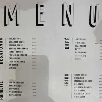 camino a comala - Menu 3/2/2024 - Breakfast & Brunch Near Me - México, D.F., DIF