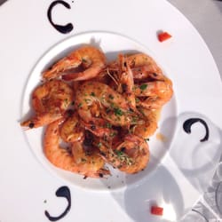 Chez Marie - Crevettes à la persillade