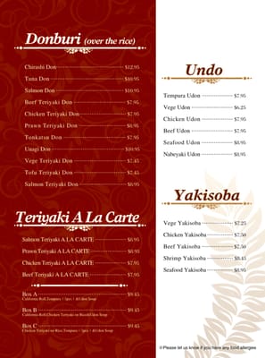 Menu photo 5 Osaka Sushi Vancouver, BC Menu photo 5 Osaka Sushi Vancouver, BC