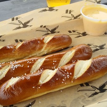 Guinness Open Gate Brewery - The pretzel and cheese were great! - Breweries Near Me - Halethorpe, Maryland