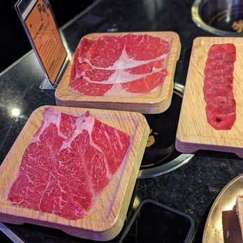 Wagyu House - Tongue, ribeye and shoulder tender - Hot Pot Near Me - Chicago, Illinois Wagyu House - Tongue, ribeye and shoulder tender - Hot Pot Near Me - Chicago, Illinois
