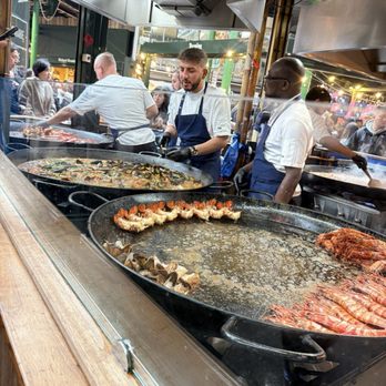 Borough Market - paella magic - Farmers Market Near Me - London, XGL Borough Market - paella magic - Farmers Market Near Me - London, XGL