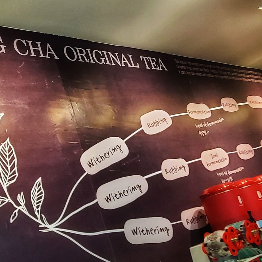 Gong Cha - the process of tea being made - Bubble Tea Near Me - West Nyack, New York