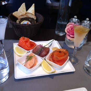 Autour du Saumon - Menu dégustation cadeau avec la smart box - Seafood Near Me - Paris, 75