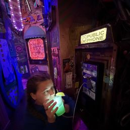 The drink was glowing and delicious The drink was glowing and delicious