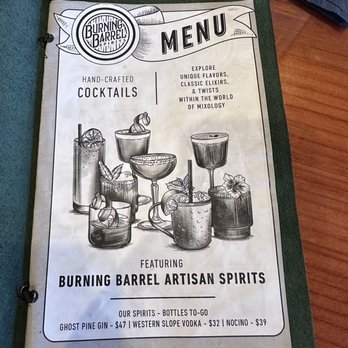 Burning Barrel Brewing and Spirits - Cocktail Bars Near Me - Placerville, California