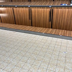 ALDI - A regular occurrence of bare shelves in many sections of this Aldi.