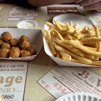 Riverside Lunch - Cheese Balls and French Fries - Burgers Near Me - Charlottesville, Virginia Riverside Lunch - Cheese Balls and French Fries - Burgers Near Me - Charlottesville, Virginia