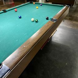 Barney's Billiard Saloon - Lower level pool tables.