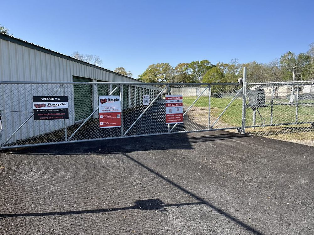 AMPLE STORAGE 16 Photos 103 Bourque Rd, Lafayette, Louisiana Self Storage Phone Number