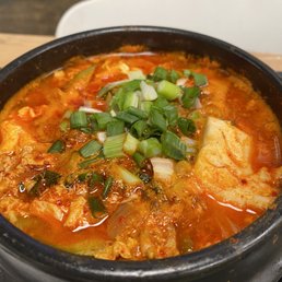 Spicy Seafood Tofu Soup Spicy Seafood Tofu Soup