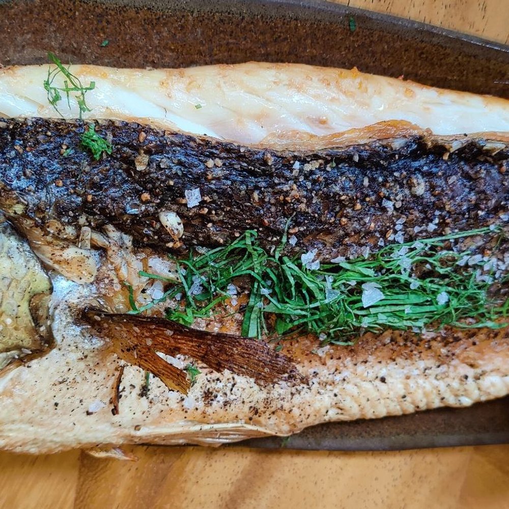 Makoto - Grilled snapper, sea salt, well seasoned, juicy - Japanese Near Me - Ciudad de Mexico, DIF Makoto - Grilled snapper, sea salt, well seasoned, juicy - Japanese Near Me - Ciudad de Mexico, DIF