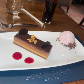 Gordon Ramsay Steak - Chocolate Peanut Butter Bar - Steakhouses Near Me - Atlantic City, New Jersey Gordon Ramsay Steak - Chocolate Peanut Butter Bar - Steakhouses Near Me - Atlantic City, New Jersey