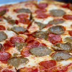 Portofinos - Meatball and Pepperoni Pizza