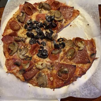 Ellsworth Pat's Pizza - Pat's Combo 9" pizza - Pizza Near Me - Ellsworth, Maine Ellsworth Pat's Pizza - Pat's Combo 9" pizza - Pizza Near Me - Ellsworth, Maine