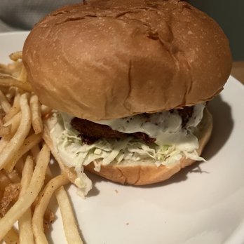 Blue Fish Grill - Crab Cake sandwich - Seafood Near Me - Flemington, New Jersey Blue Fish Grill - Crab Cake sandwich - Seafood Near Me - Flemington, New Jersey