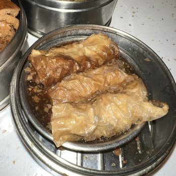 Yum Cha - DS8 Pork Veg Tofu Skin Roll - Dim Sum Near Me - Las Vegas, Nevada Yum Cha - DS8 Pork Veg Tofu Skin Roll - Dim Sum Near Me - Las Vegas, Nevada