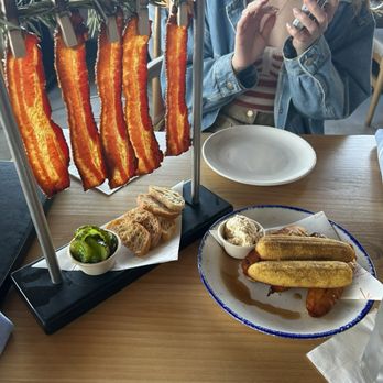 Summer Place - Hanging Bacon - New American Near Me - Lakewood, Ohio Summer Place - Hanging Bacon - New American Near Me - Lakewood, Ohio