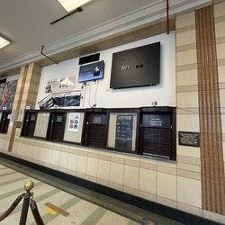 US Post Office - "Ancient" retail service windows.