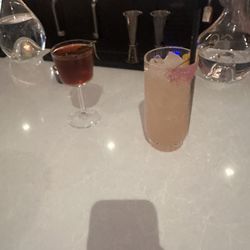 I'm her cocktail and a mocktail