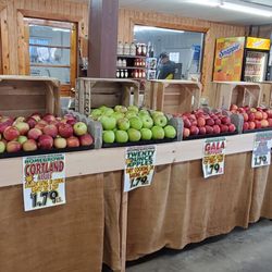 Herman's Farm Market & Cider Mill - Great selection of apples to choose from.
