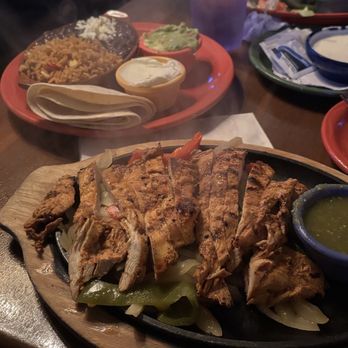 Blue Moon Mexican Café - The Chicken Fajitas - Mexican Near Me - Wyckoff, New Jersey