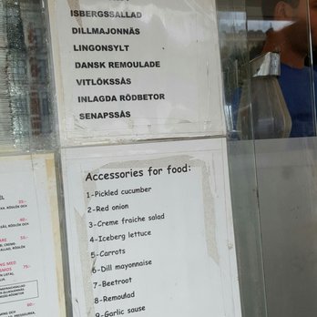 Strömmingsvagnen - List of accessories - Seafood Near Me - Stockholm, Alberta