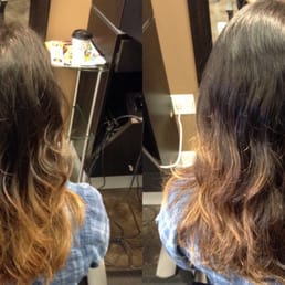 Before & After (reverse picture): Another day with my hair done by Kathleen Denison. Before & After (reverse picture): Another day with my hair done by Kathleen Denison.