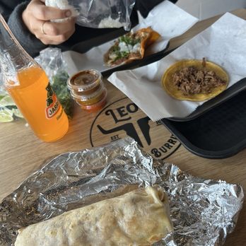 Leo’s Tacos & Burritos - BREAKFAST BIRRA BURRITO TACO QUESADILLA - Tacos Near Me - Avondale, Arizona