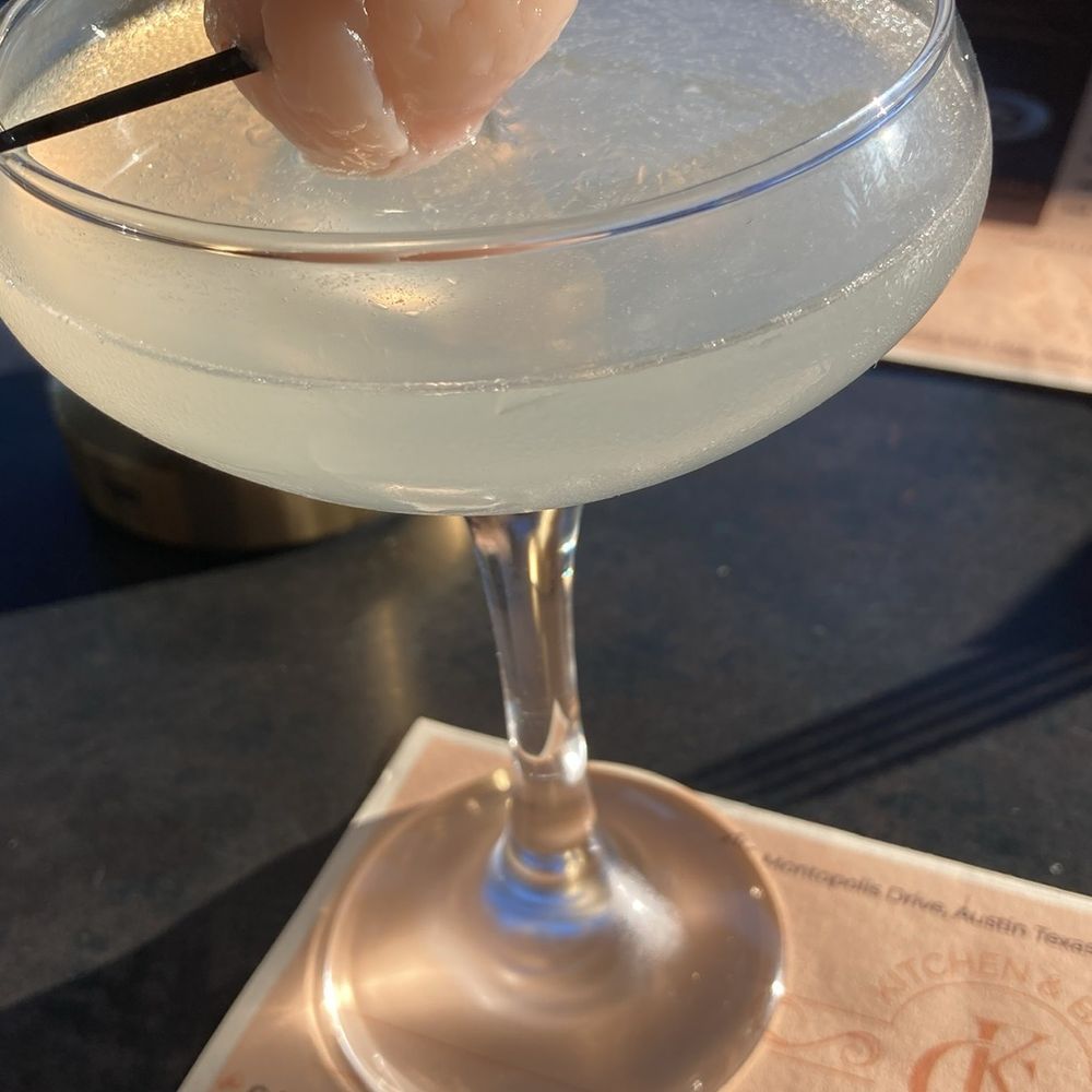CK Kitchen and Bar - Lychee martini - Asian Fusion Near Me - Austin, Texas