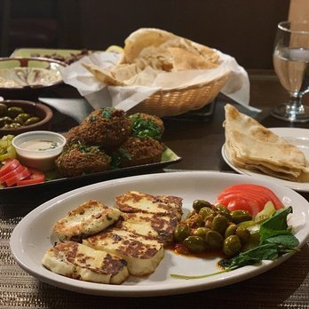 Laila - Pan fried Halloumi cheese, falafel - Mediterranean Near Me - Staten Island, New York