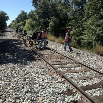 River Fox Train - Turn around - Tours Near Me - West Sacramento, California