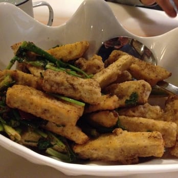 Peter Chang - Dry-fried eggplant. - Szechuan Near Me - Virginia Beach, Virginia Peter Chang - Dry-fried eggplant. - Szechuan Near Me - Virginia Beach, Virginia