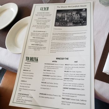 Hamrock's Restaurant - Drink Menu - New American Near Me - Fairfax, Virginia