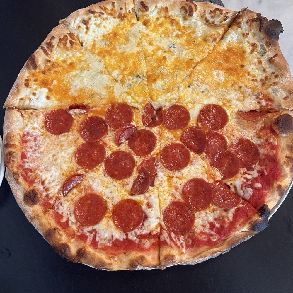 Pepe's Italian Restaurant - 1/2 triple cheese 1/2 pepperoni Also ordered the meat lasagna to go - Pizza Near Me - Worcester, Massachusetts Pepe's Italian Restaurant - 1/2 triple cheese 1/2 pepperoni Also ordered the meat lasagna to go - Pizza Near Me - Worcester, Massachusetts