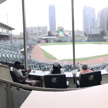 BB&T Ballpark - View from the home plate club! - Stadiums & Arenas Near Me - Charlotte, North Carolina BB&T Ballpark - View from the home plate club! - Stadiums & Arenas Near Me - Charlotte, North Carolina