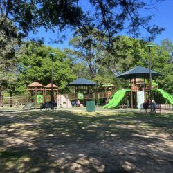 Rose Rudman Recreational Trail - Panoramic view of the awesome playground