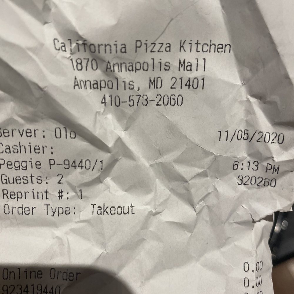 California Pizza Kitchen - Pizza Near Me - Annapolis, Maryland