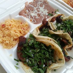 Mr Burritos - Al pastor taco dinner