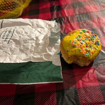Krispy Kreme - Cake Batter filled  A - Donuts Near Me - Allen, Texas