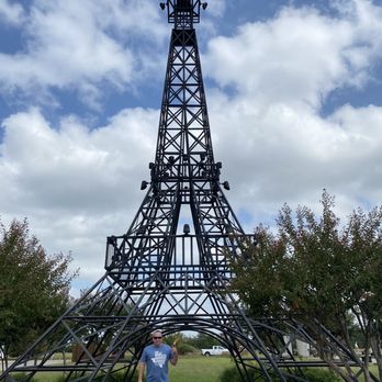 Eiffel Tower - Instagram @PolloTheCaique and Paris Eiffel Tower - Landmarks & Historical Buildings Near Me - Paris, Texas