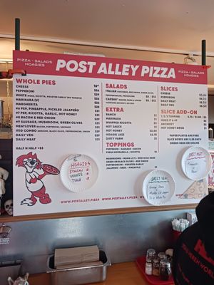 Menu photo 5 Post Alley Pizza Seattle, WA