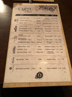 Menu photo 1 Oblon Granby, QC Menu photo 1 Oblon Granby, QC