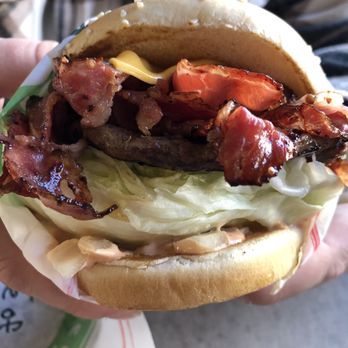 Farmer Boys - The Big Cheese w added Pastami Soooooo delish!!!! - Burgers Near Me - Murrieta, California