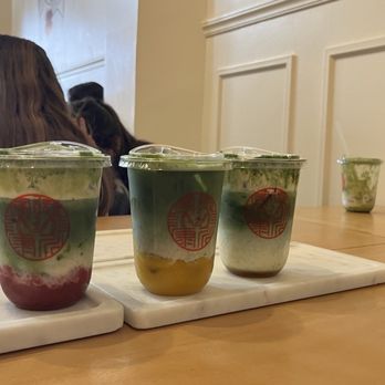 Taz Matcha - Strawberry Matcha w Vanilla Cream Manga Matcha Extra Jasmine - Cafes Near Me - Seattle, Washington Taz Matcha - Strawberry Matcha w Vanilla Cream Manga Matcha Extra Jasmine - Cafes Near Me - Seattle, Washington