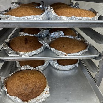 Lam Way Baking - a rack of baked cakes - Bakeries Near Me - Los Angeles, California