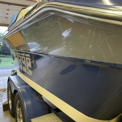 The Flawless Detailer - Shining up boats is also on my menu !!!