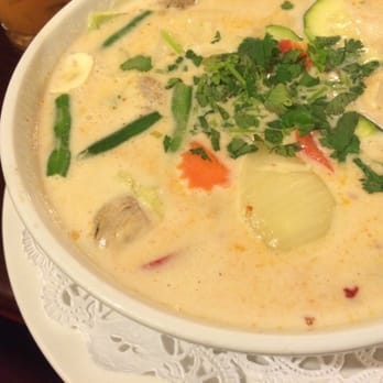 Thai Basil Signature - Huge coconut soup bowl!!!! Yum yum. - Thai Near Me - Phoenix, Arizona Thai Basil Signature - Huge coconut soup bowl!!!! Yum yum. - Thai Near Me - Phoenix, Arizona
